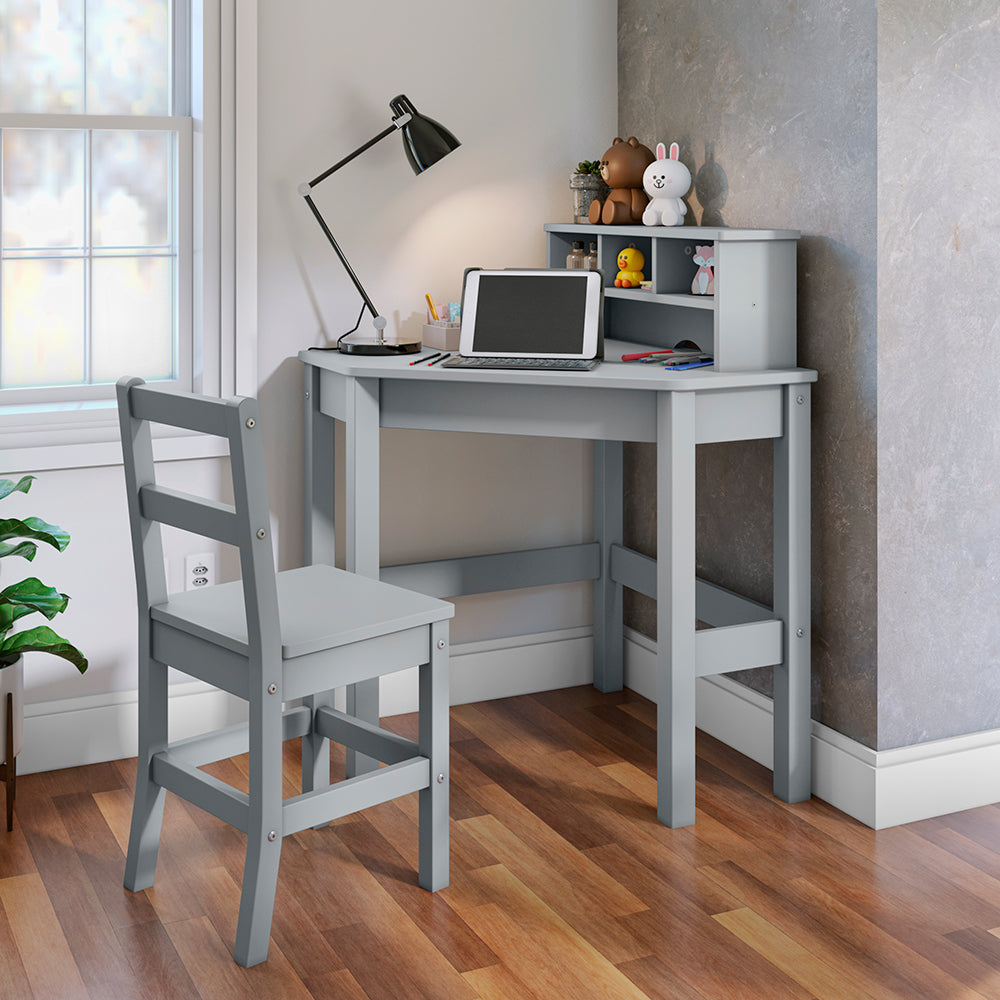 Corner fashion desk for child's room