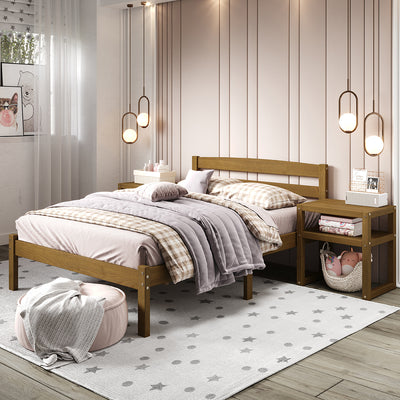 P'kolino Urban Oak Full Bed - Natural Wood Construction - Sturdy and Safe - Eco-friendly - FCS certified wood from sustainably managed forests.